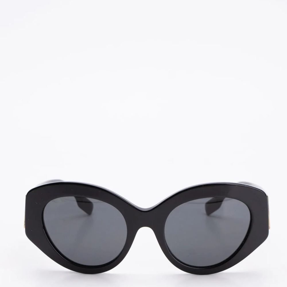 BURBERRY New Modern Sunglasses with Gold Accents and Logo